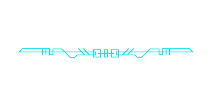 minimal technology border