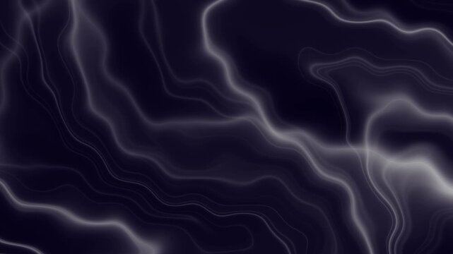 Blue and Gray Liquid Chrome Seamless Loop for VJ Sets