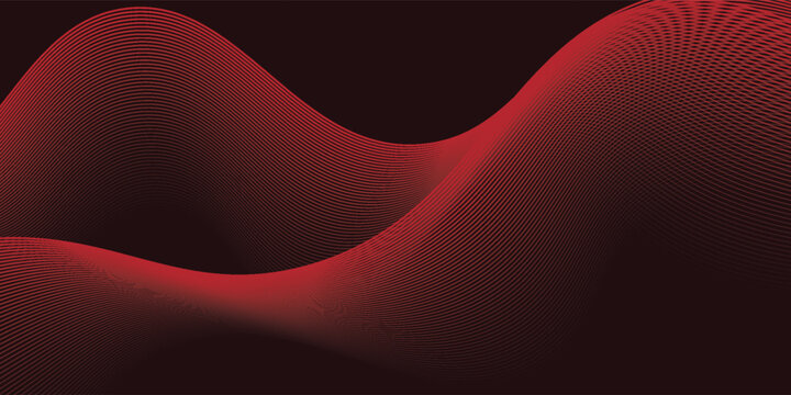 Perfect red black geometric on dark background. abstract elegant background vector illustration.