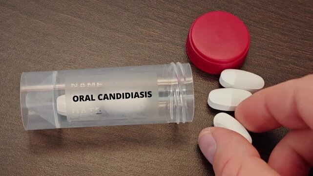 ORAL CANDIDIASIS infectious or parasitic disease topic for treatment and prevention tablet taken by a patient