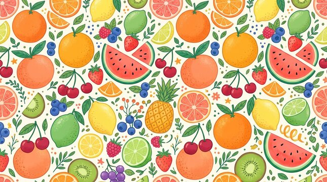 seamless pattern with easter