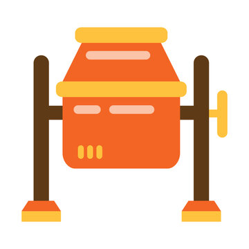 Concrete Mixer icon design
