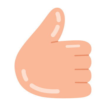 Thumbs Up Hand Icon Design