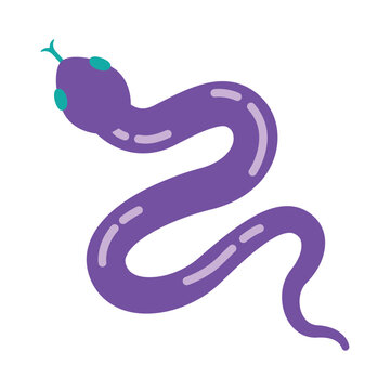 Snake Halloween icon design