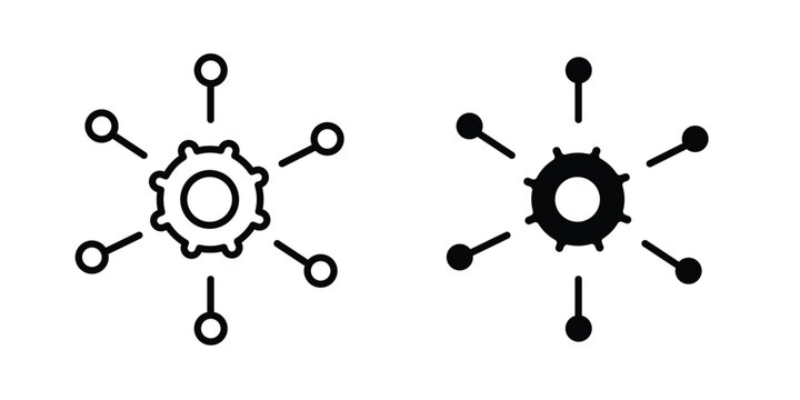 Frameworks icon flat art series