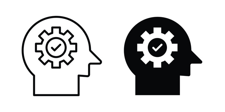Interpretation icon vector logo collection
