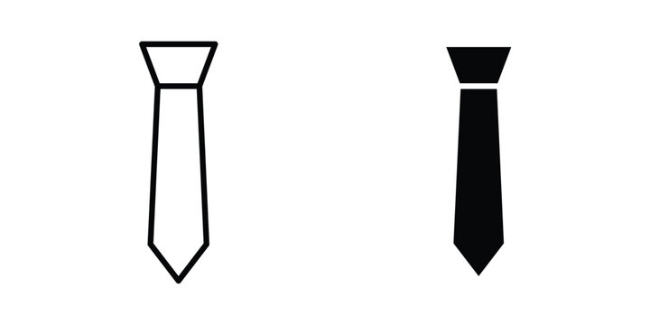 Tie icon vector logo collection