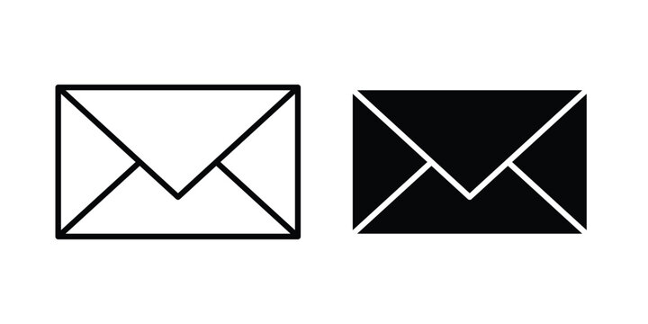 Email icon vector logo collection