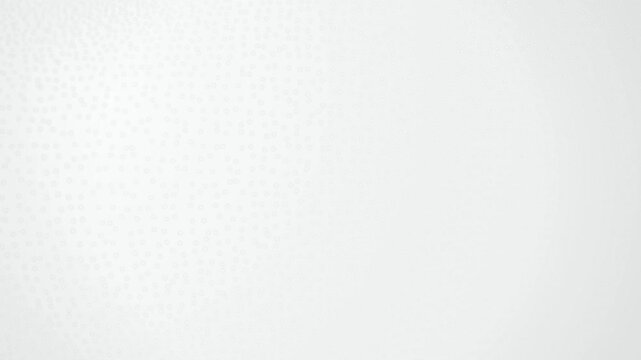 Light grey dots create a subtle wave pattern on a white background