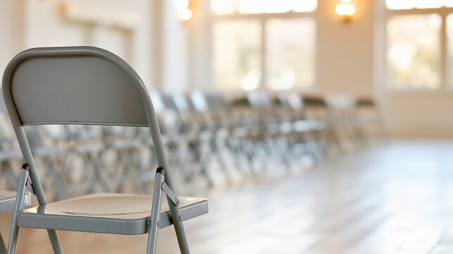 Event Seating Arrangement in Community Hall
