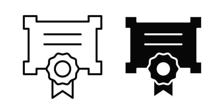 Online education icon outline art collection