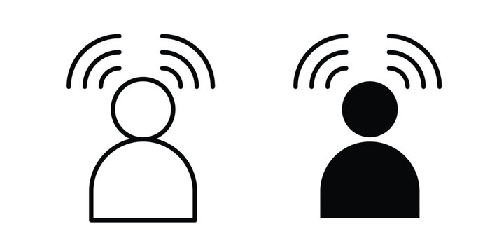 Influencer icon for marketing designs