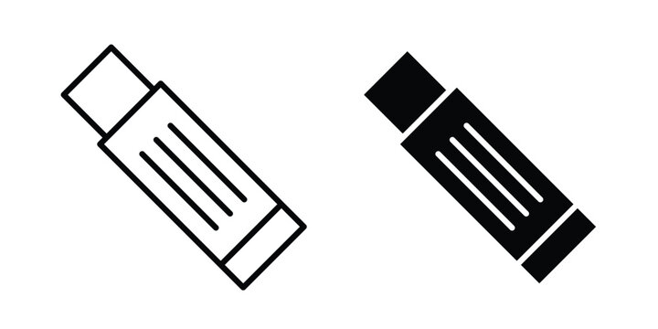 Chew gum icon for marketing designs