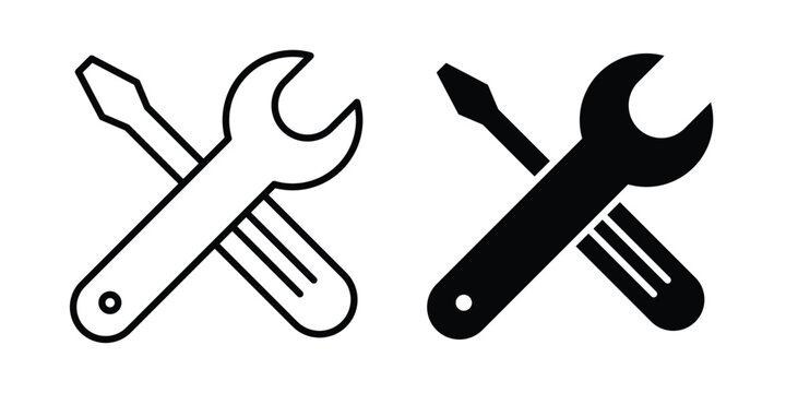 Repair icon minimal logo collection