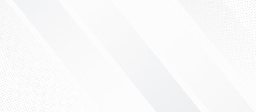 White abstract background with diagonal lines and subtle halftone pattern