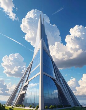 Modern tower