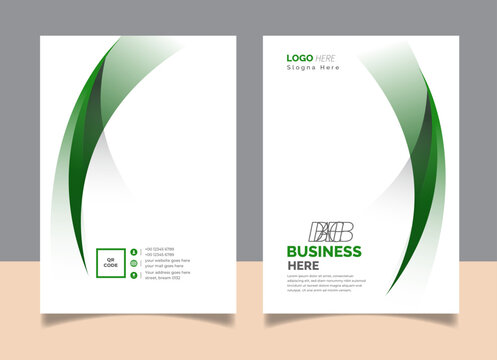 Company annual report book cover corporate business profile design template
colorful modern abstract creative elegant magazine cover page design layout