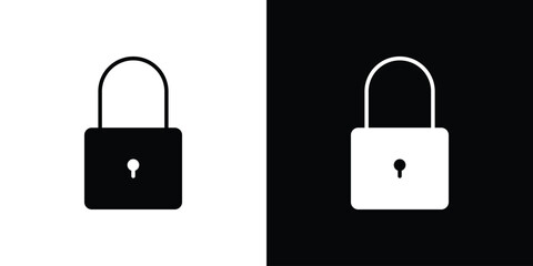 Lock icon for creative projects © iconic