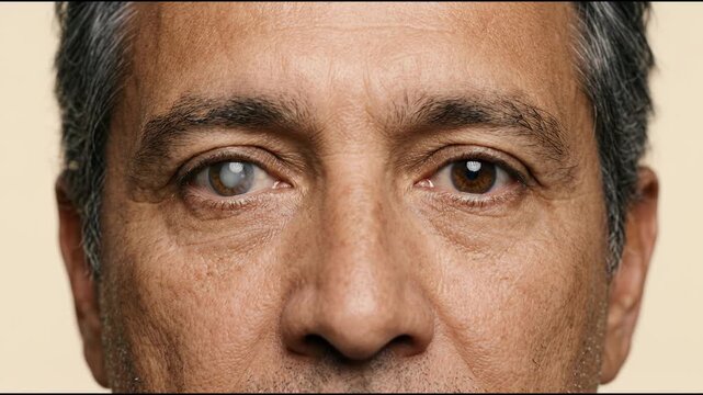Cataracts Disease Eye Illustrates Impaired Vision Highlighting the Challenges of Vision Loss with Medical Implications and Treatment Needs