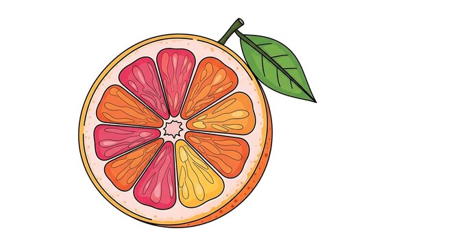 Vibrant pink and orange hibiscus flower closeup.