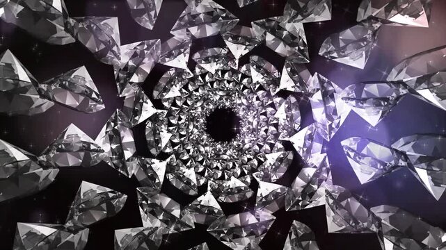 Diamond Moving Background