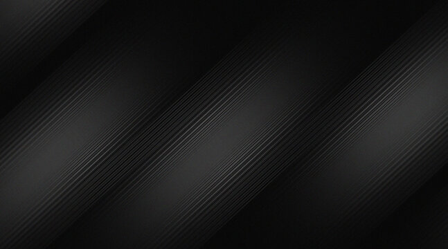 Abstract dark metallic diagonal lines background with modern carbon fiber texture
