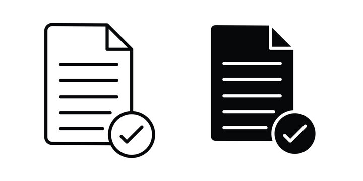 Accept document icon editable elements group