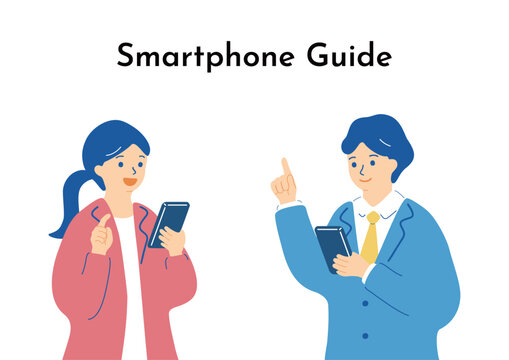 スマートフォンを使う人たち
