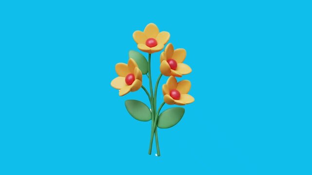 3d icon animation of a
