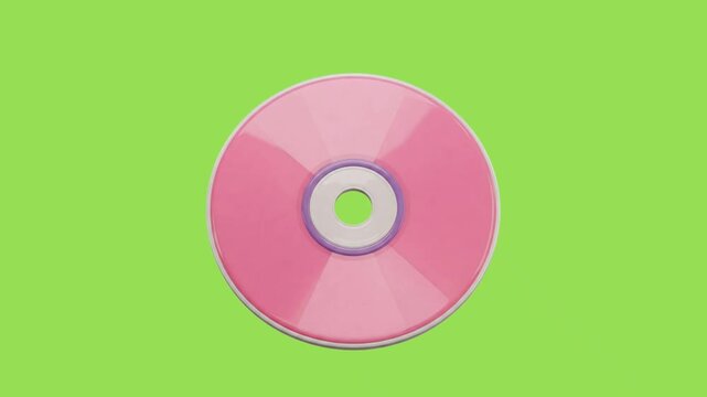 3d icon animation of a cd