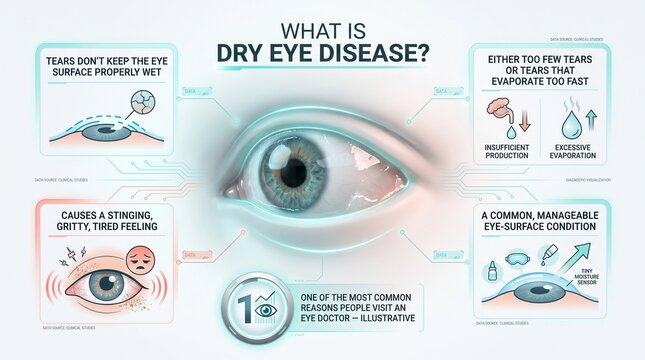 What is dry eye disease
