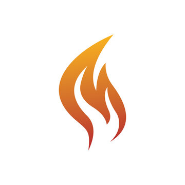 Fire Logo Design template Illustration Vector