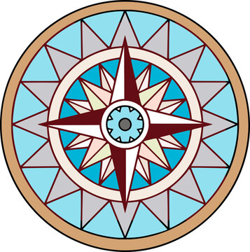 compass rose emblem