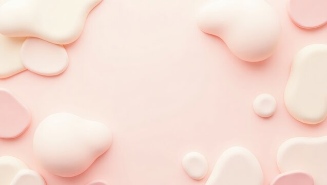 Flux Dev A serene and minimalist 3D clayi nspired background