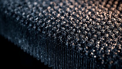 Obraz premium Extreme Macro Close Up Of High Performance Industrial Magnetic Core