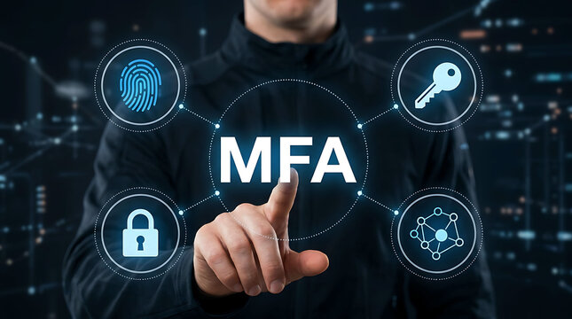 Multi Factor Authentication Security Verification Digital Identity Access Protection