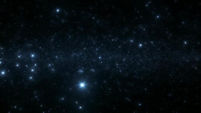 無数の星が輝く神秘的な夜空