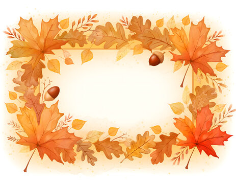 autumn leaf border, autumn border, fall leaves, autumn foliage, maple leaves, seasonal frame, leaf border, autumn frame, harvest theme, woodland leaves, botanical border, nature frame, floral border, 
