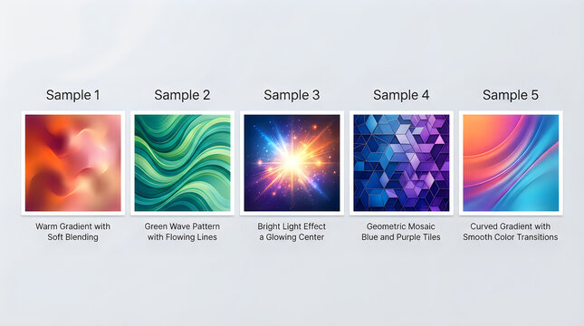 Colorful abstract background with soft gradient and flowing texture patterns
