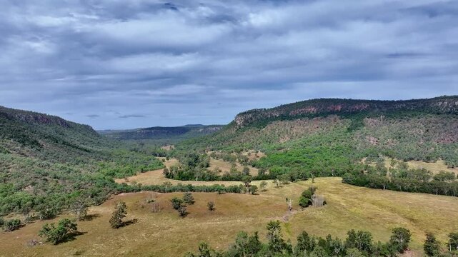 Spectacular footage of Cania Gorge Queensland Australia