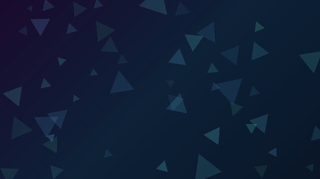 Geometric Floating Triangles Abstract Polygon Particles Scattered 4K