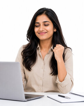Business woman in relax mood at the office
