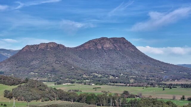 Spectacular aerial footage of Taggerty Victoria Australia