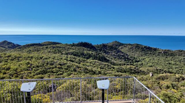 Spectacular footage of The Forts Magnetic Island Queensland Australia