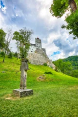 Amazing Landscape with medieval Bran castle known for the myth of Dracula. © pilat666