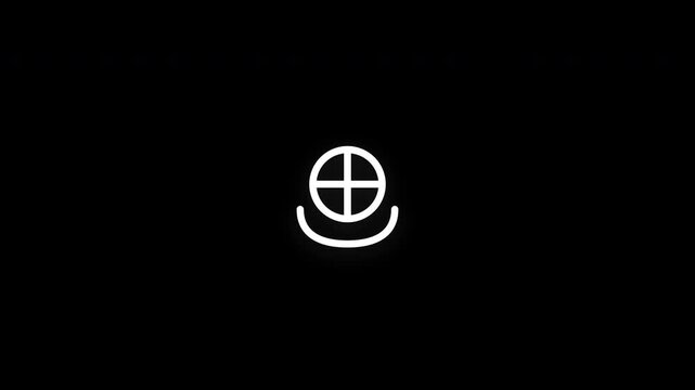 Premium climate action line icon animation with smooth reveal and seamless loop. Ideal for sustainability, environmental awareness, climate responsibility, and green initiatives.