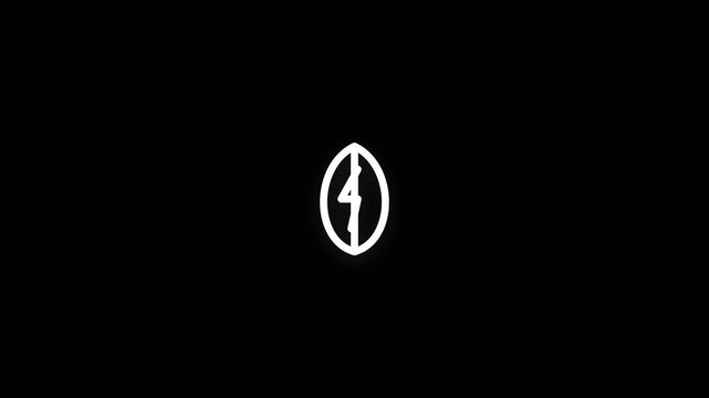 Premium green energy line icon animation with smooth reveal and seamless loop. Ideal for sustainability, renewable resources, environmental awareness, and clean energy projects.