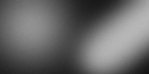 Naklejka premium Black and White Abstract Gradient Background with Soft Blur Texture