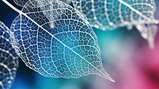spider web with dew drops