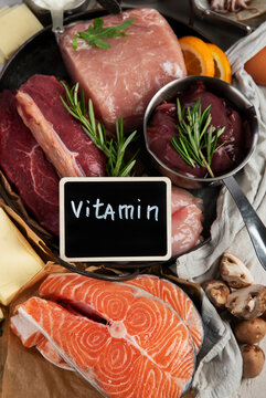 Vitamin B 12 products.